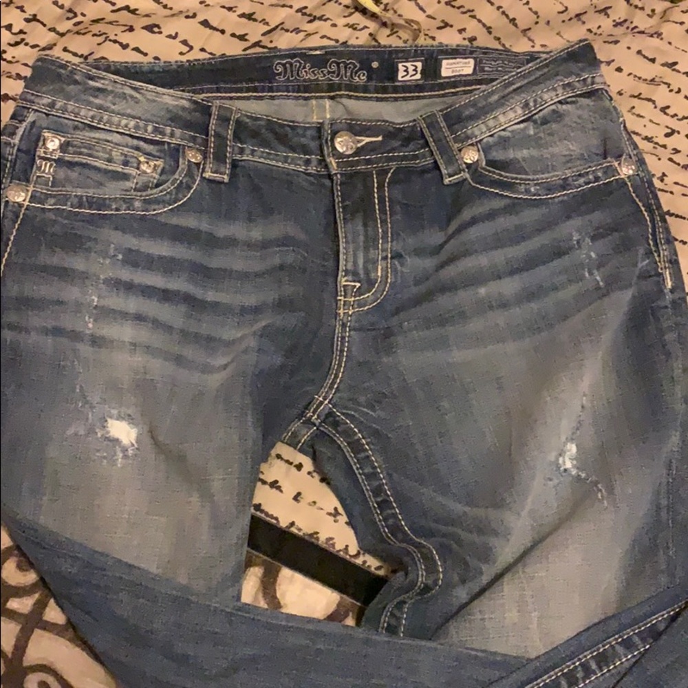 Miss me jeans size 33